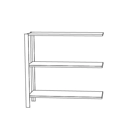 OMNI shelving system, low extra