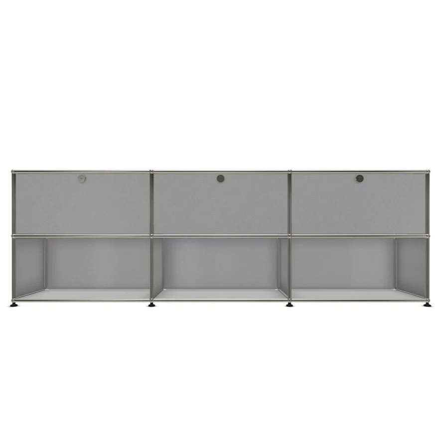 Haller Sideboard L - 3 Doors on Top Tier