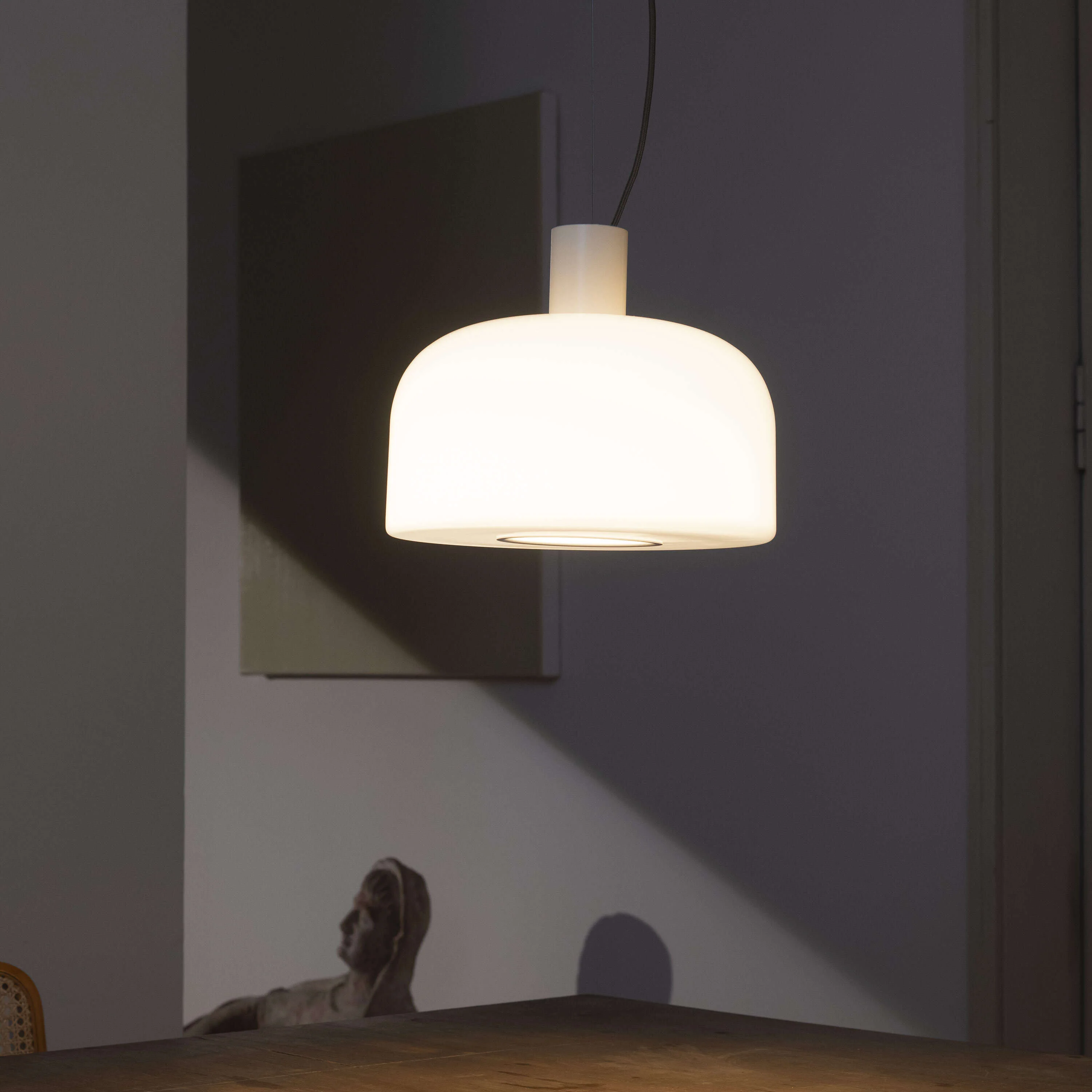 Bellhop Glass S2 Suspension Lamp