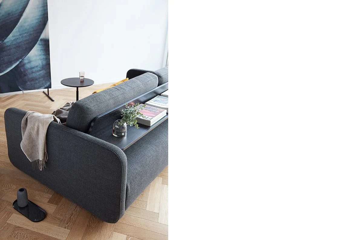 Vogan Sofa With Back Shelf