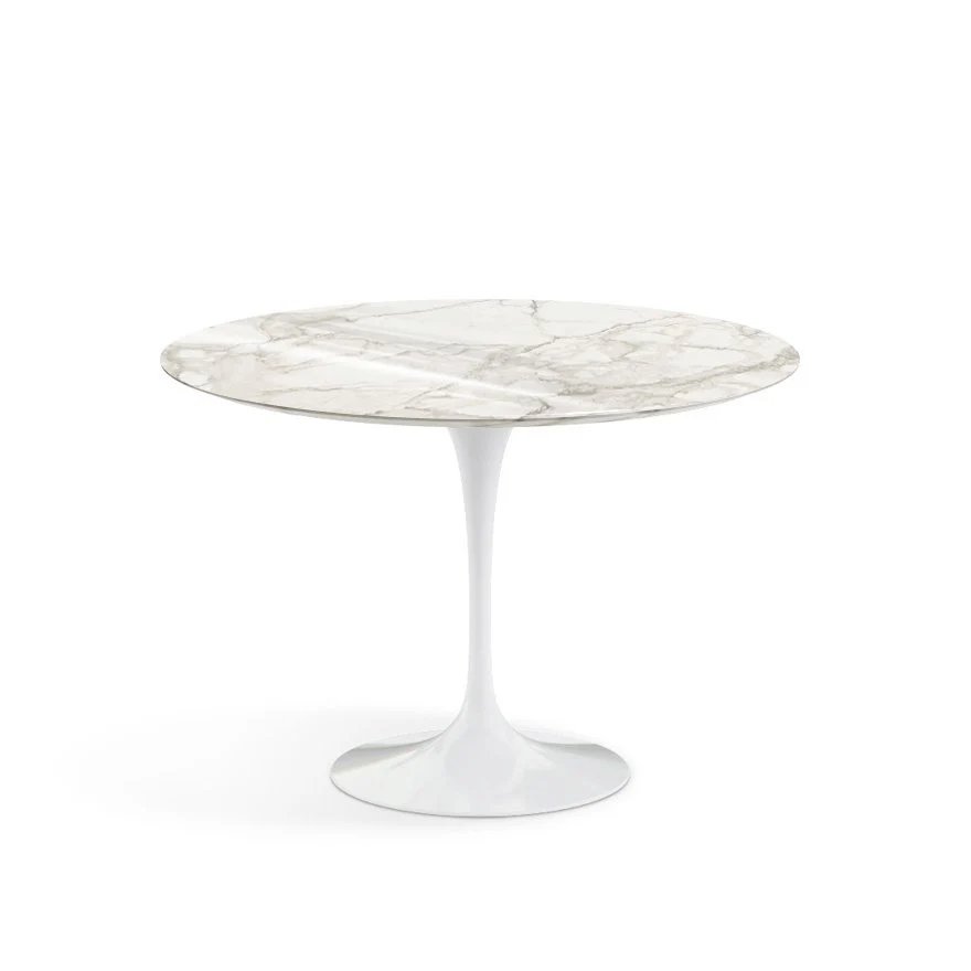 Saarinen Round Marble Dining Table