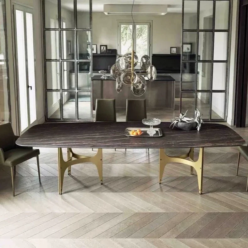 Universe XXL Barrel Marble Table