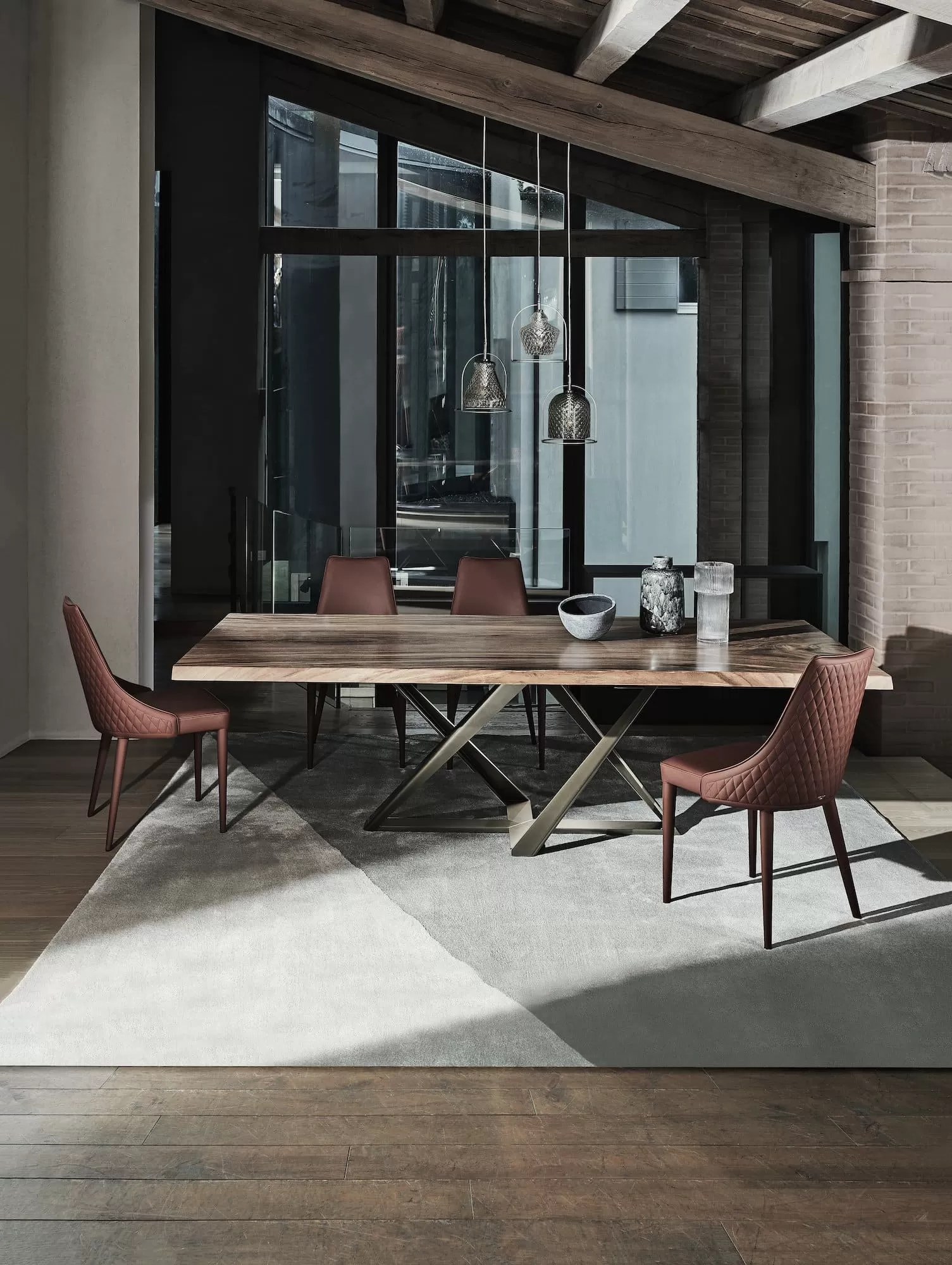 Millennium Rectangular Wood Table