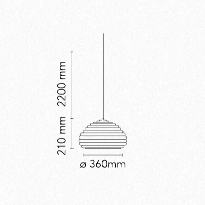 Splügen Bräu Suspension Lamp