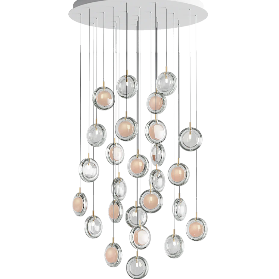 Chandeliers lens 26 pcs