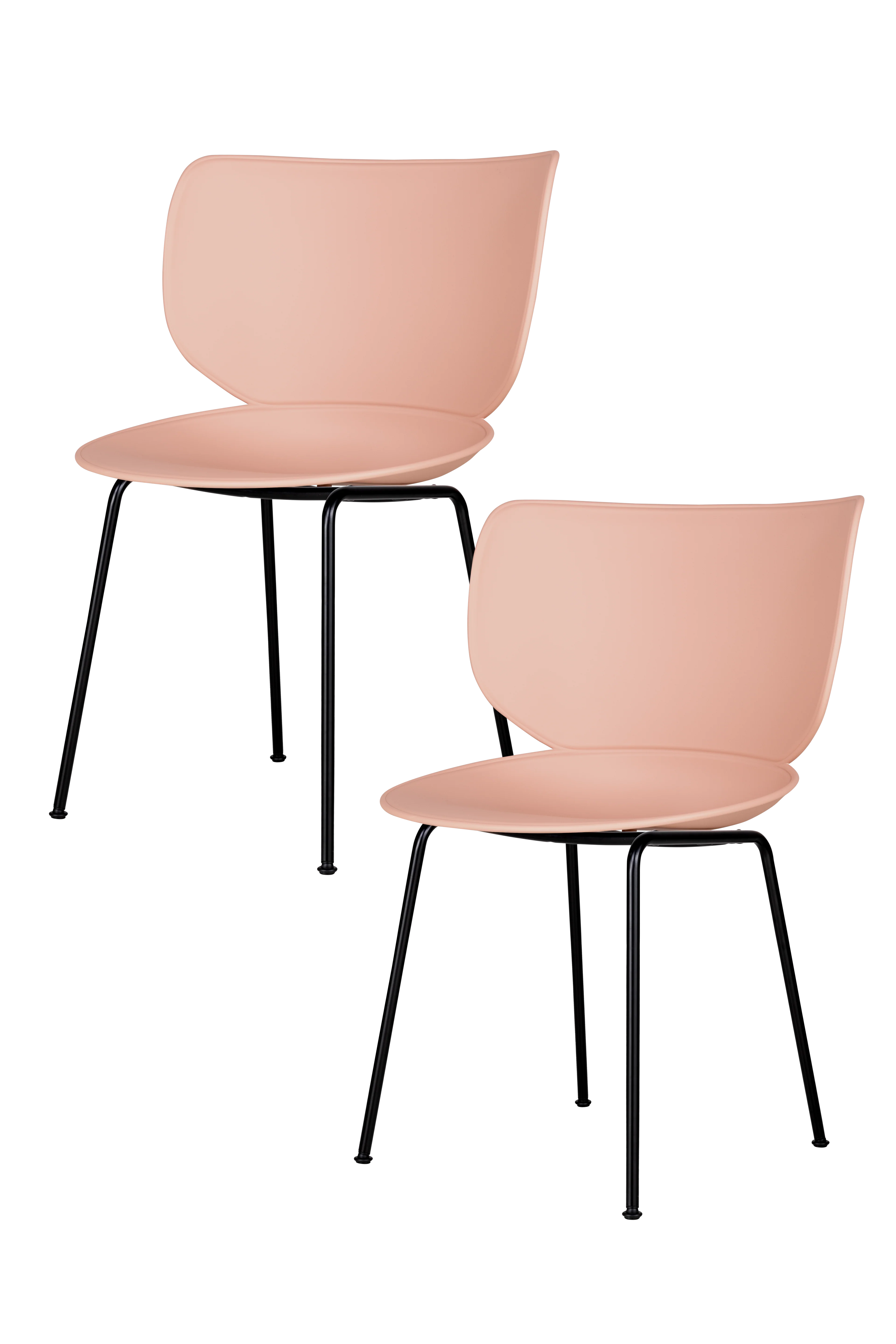 Hana Chairs Un-Upholstered Set of 2