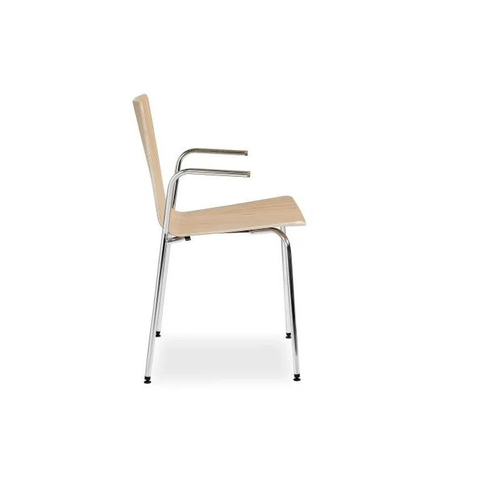 SM 802 Dining Armchair (Veneered Shell)