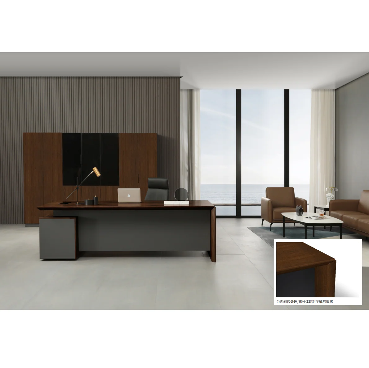 Sao Executive Desk - TMPA-00344 Veco Series