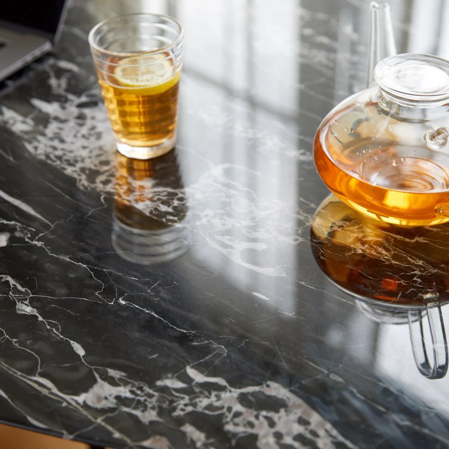 Saarinen Oval Marble Dining Table