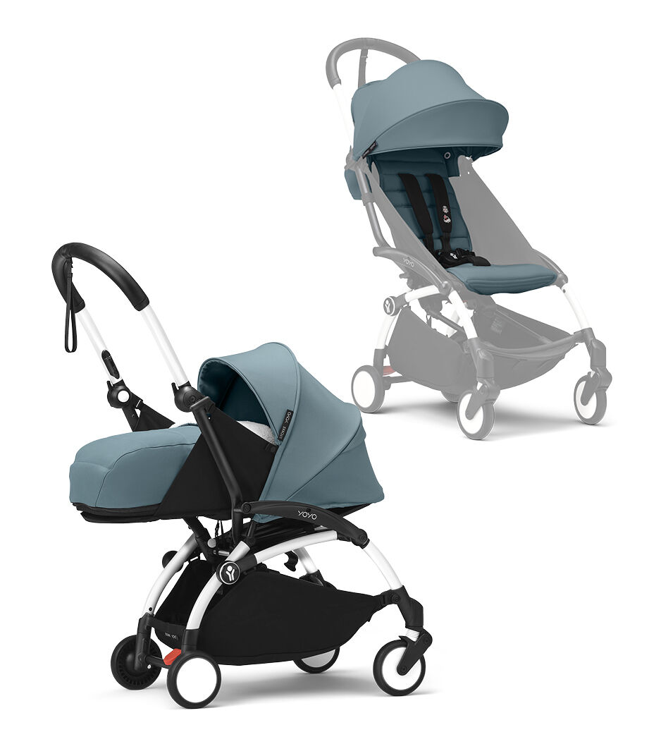 Stokke® YOYO³ Stroller with Newborn Pack and 6+ Months Color Pack