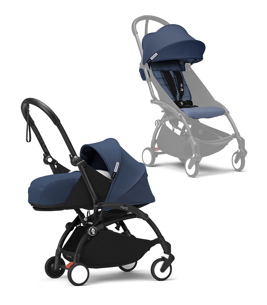 Stokke® YOYO³ Stroller with Newborn Pack and 6+ Months Color Pack