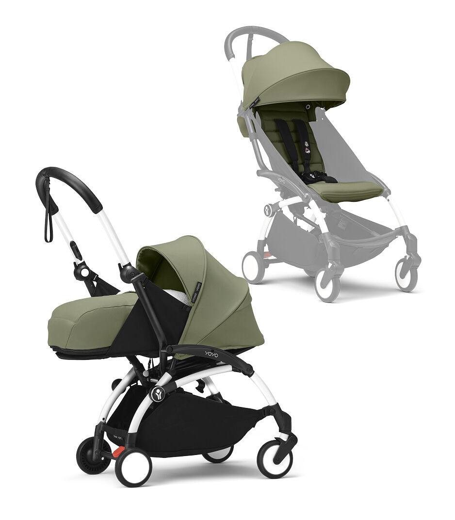 Stokke® YOYO³ Stroller with Newborn Pack and 6+ Months Color Pack
