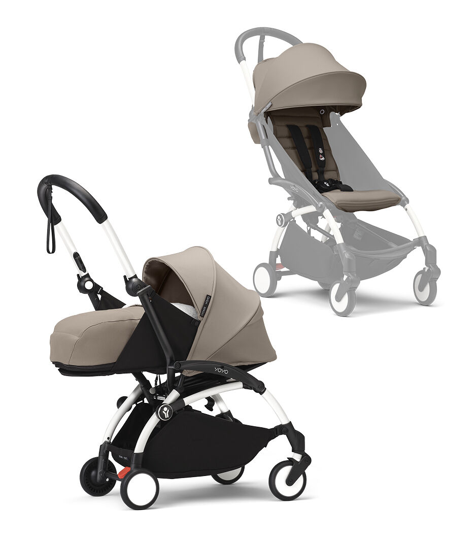 Stokke® YOYO³ Stroller with Newborn Pack and 6+ Months Color Pack