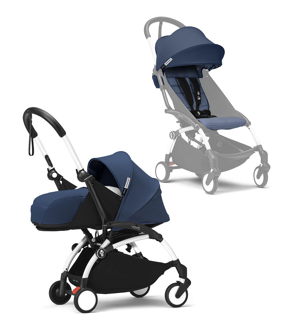 Stokke® YOYO³ Stroller with Newborn Pack and 6+ Months Color Pack
