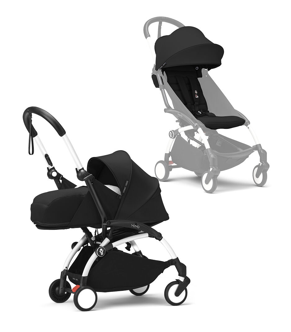 Stokke® YOYO³ Stroller with Newborn Pack and 6+ Months Color Pack