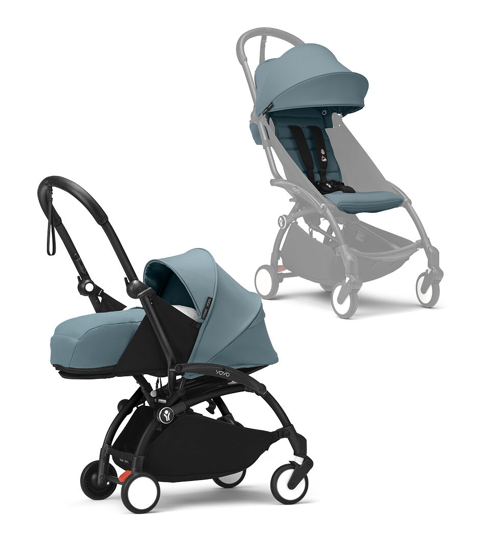 Stokke® YOYO³ Stroller with Newborn Pack and 6+ Months Color Pack