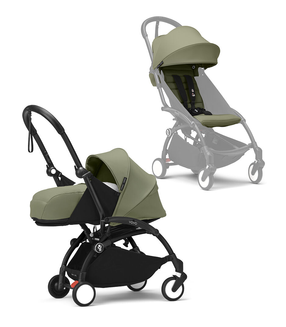 Stokke® YOYO³ Stroller with Newborn Pack and 6+ Months Color Pack