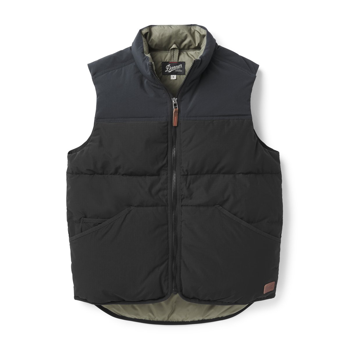 Zigzag Down Vest