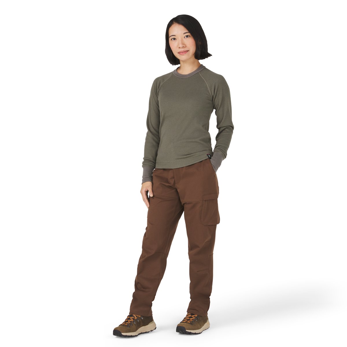 Santiam Waffle LS Tee