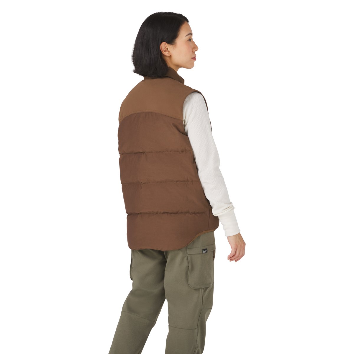 Zigzag Down Vest