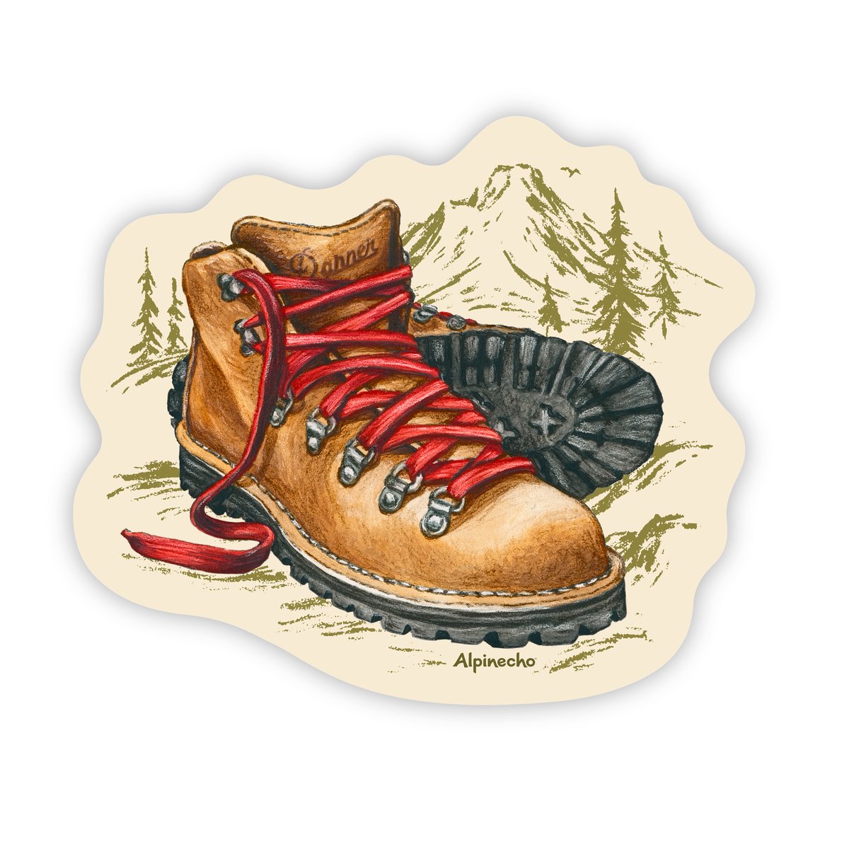 Alpinecho x Danner Sticker