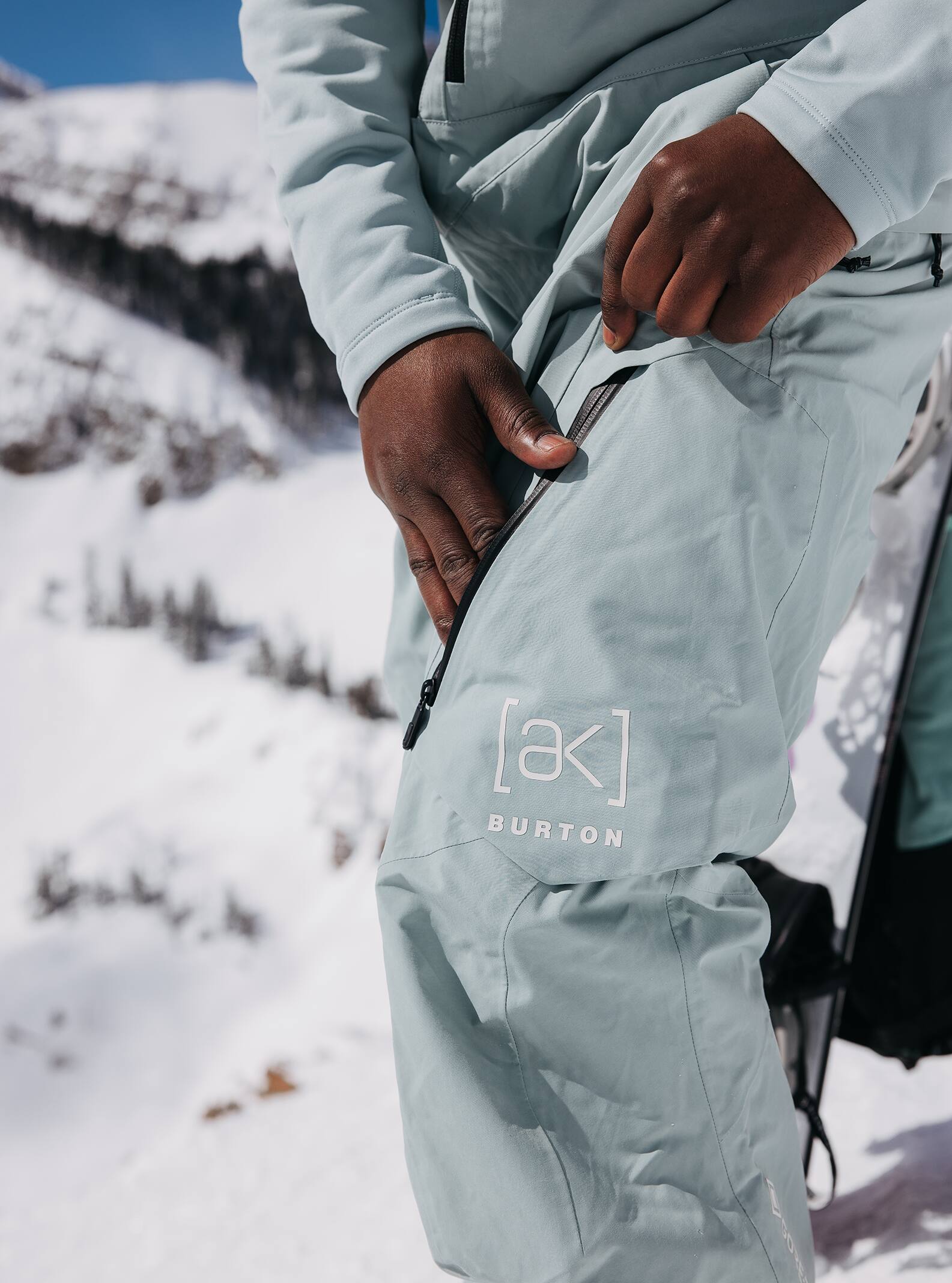 Men's Burton [ak] Cyclic GORE-TEX 2L Bib Pants (Short)