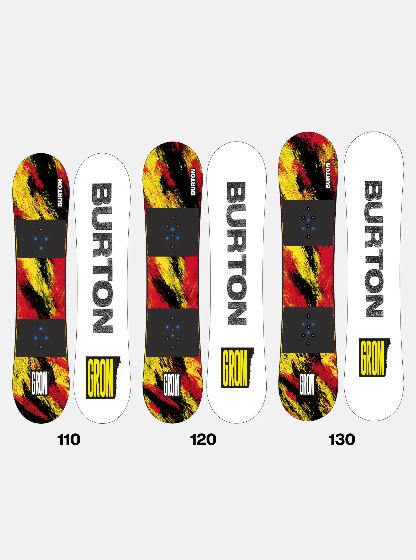 Kids' Burton Grom Flat Top Snowboard