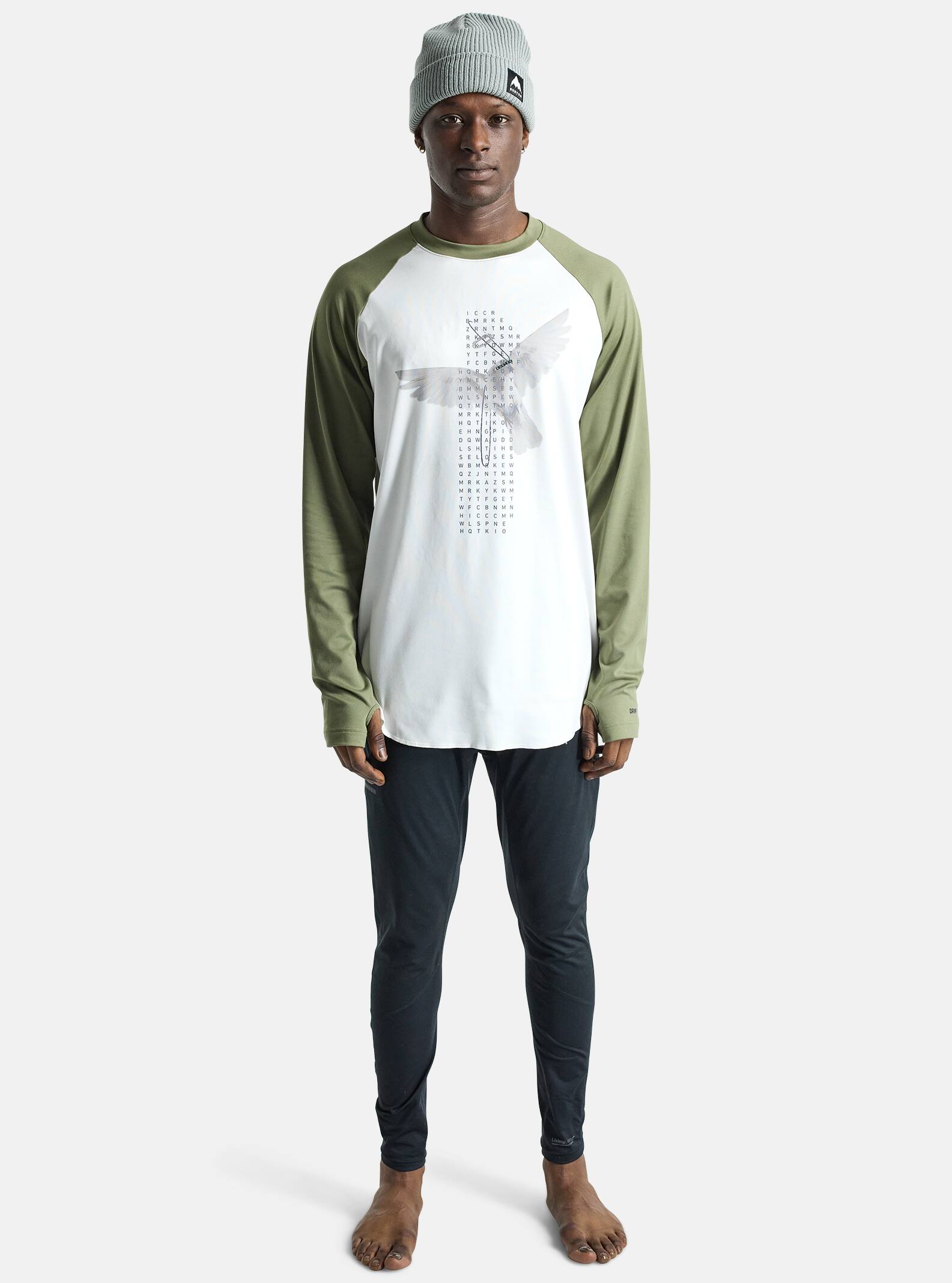 Men's Burton Roadie Base Layer Long Sleeve Tech T-Shirt