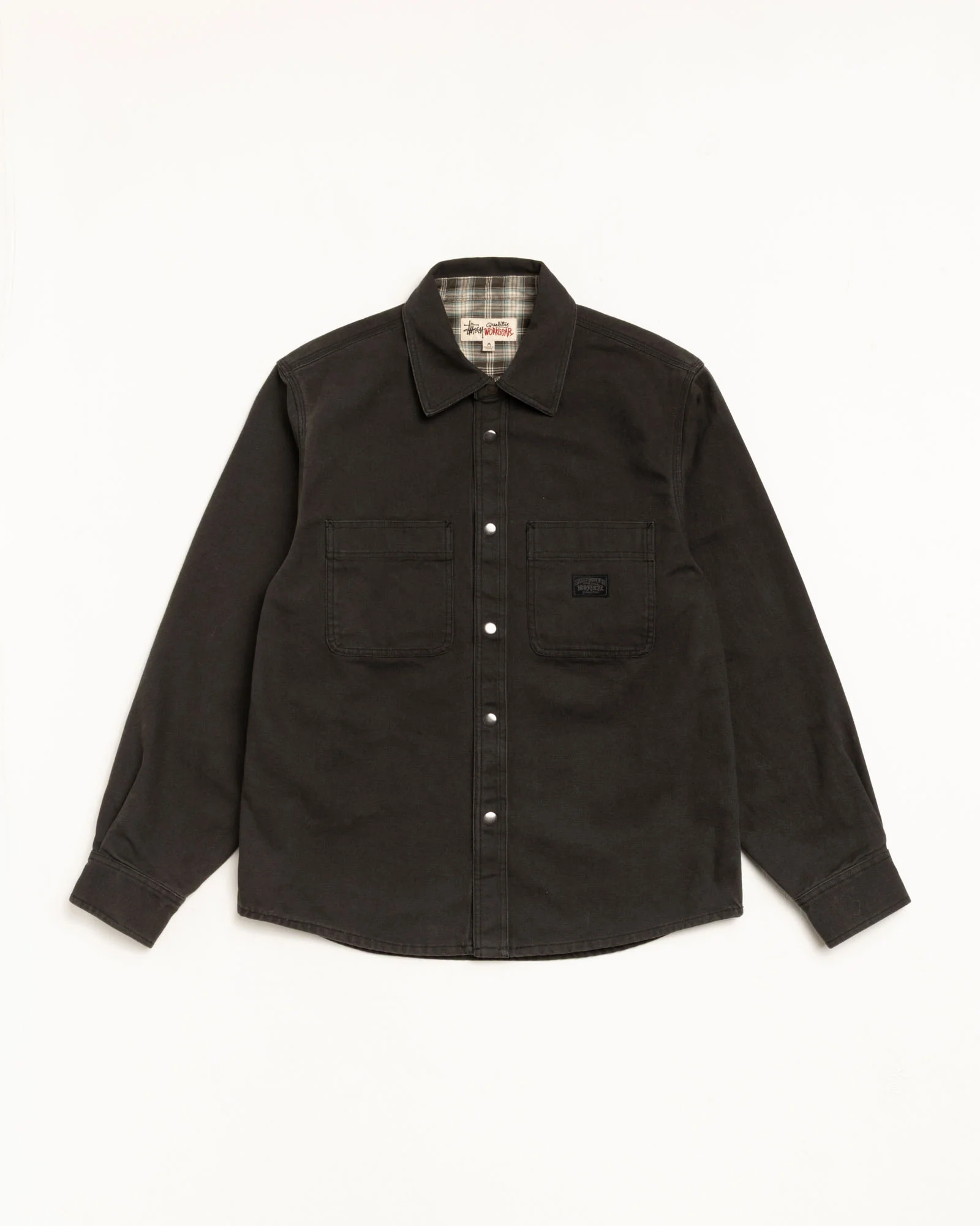 HEAVY WASHED CANVAS SHIRT