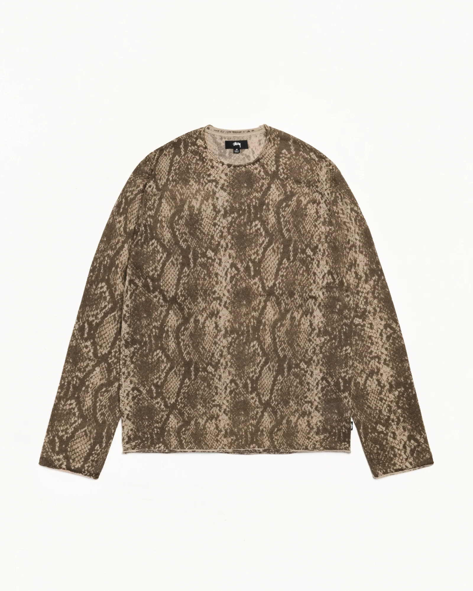 PYTHON FINE WOOL SWEATER