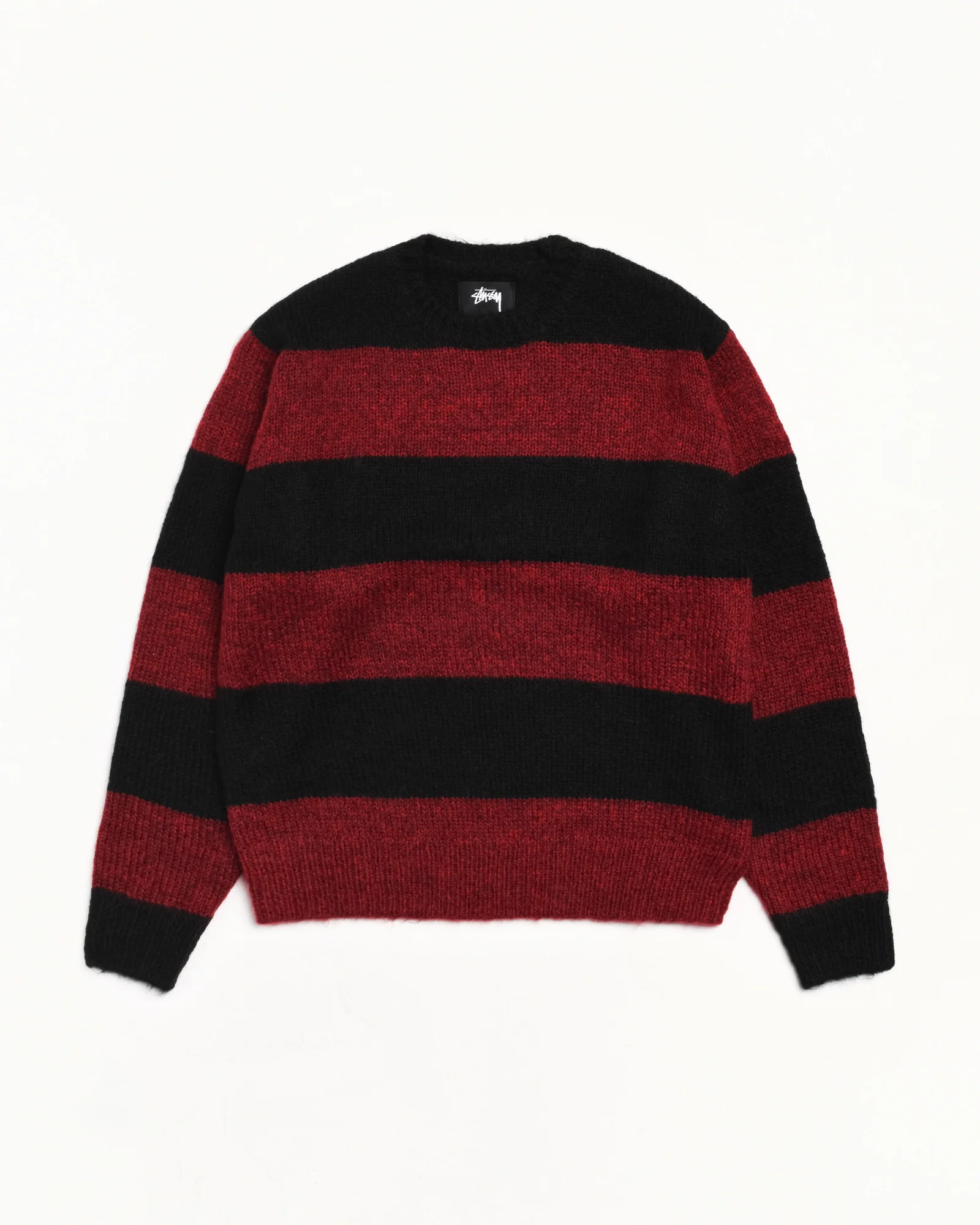 MOHAIR STRIPE SWEATER