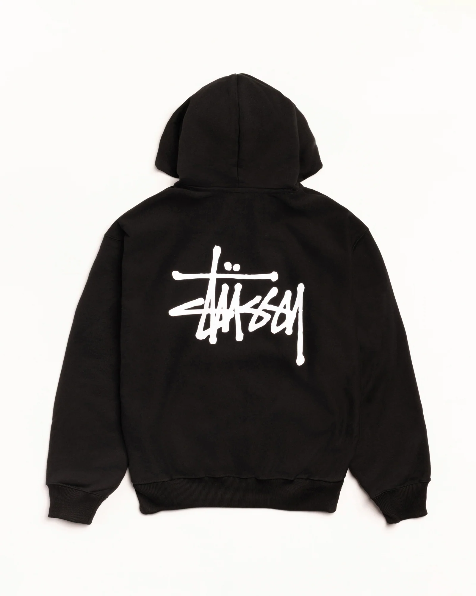 BASIC STÜSSY ZIP HOODIE