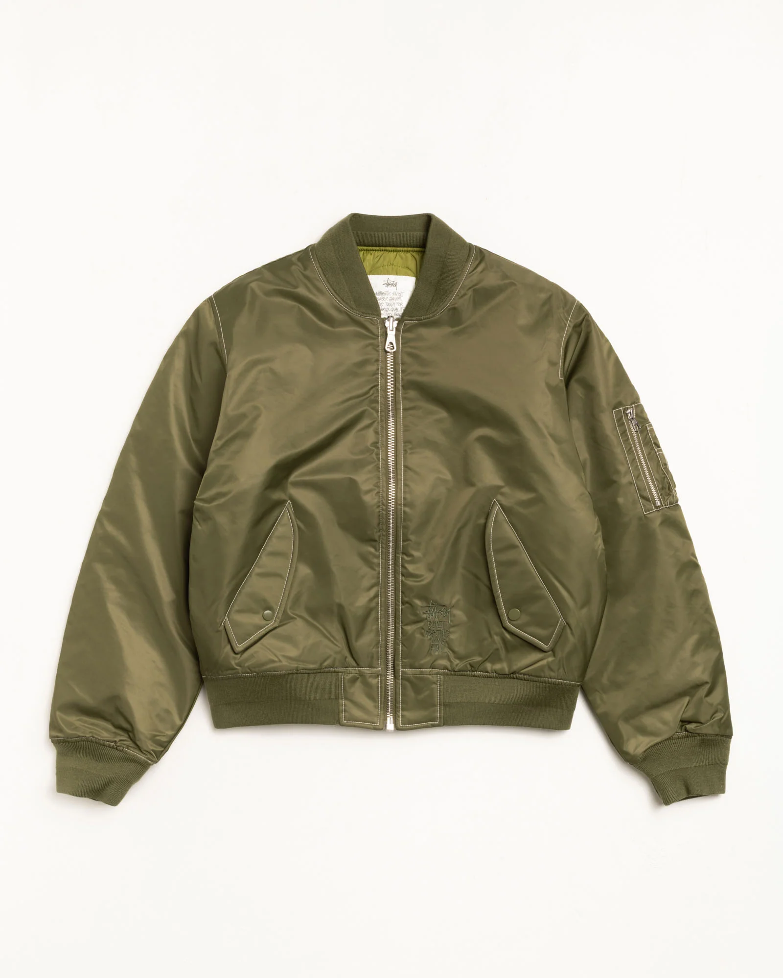 BUILT REVERSIBLE BOMBER JACKET
