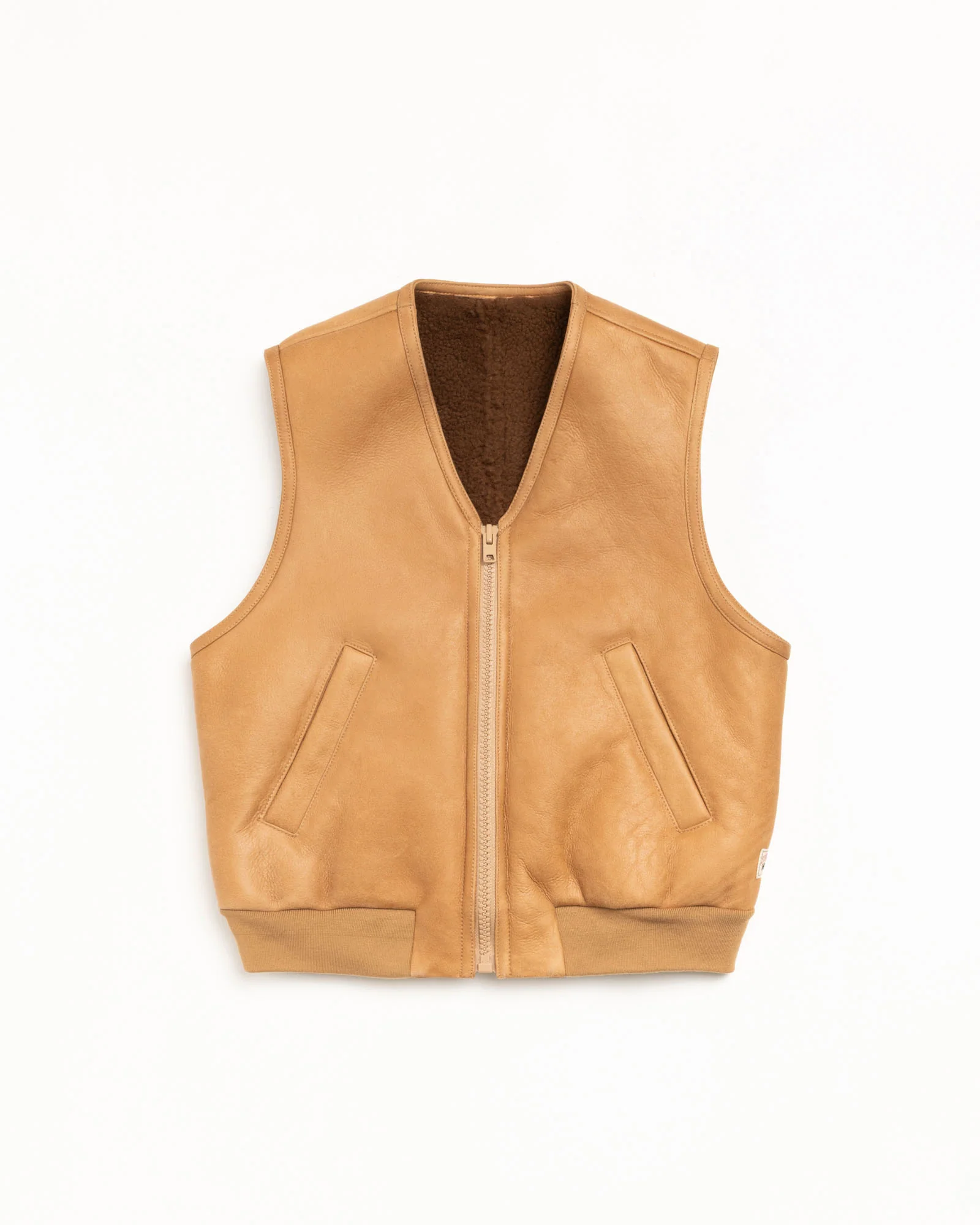 SHEARLING VEST
