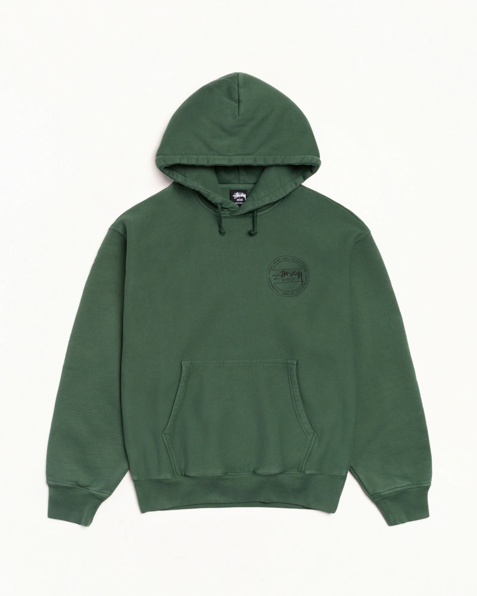 STÜSSY WEAR HOODIE PIGMENT DYED