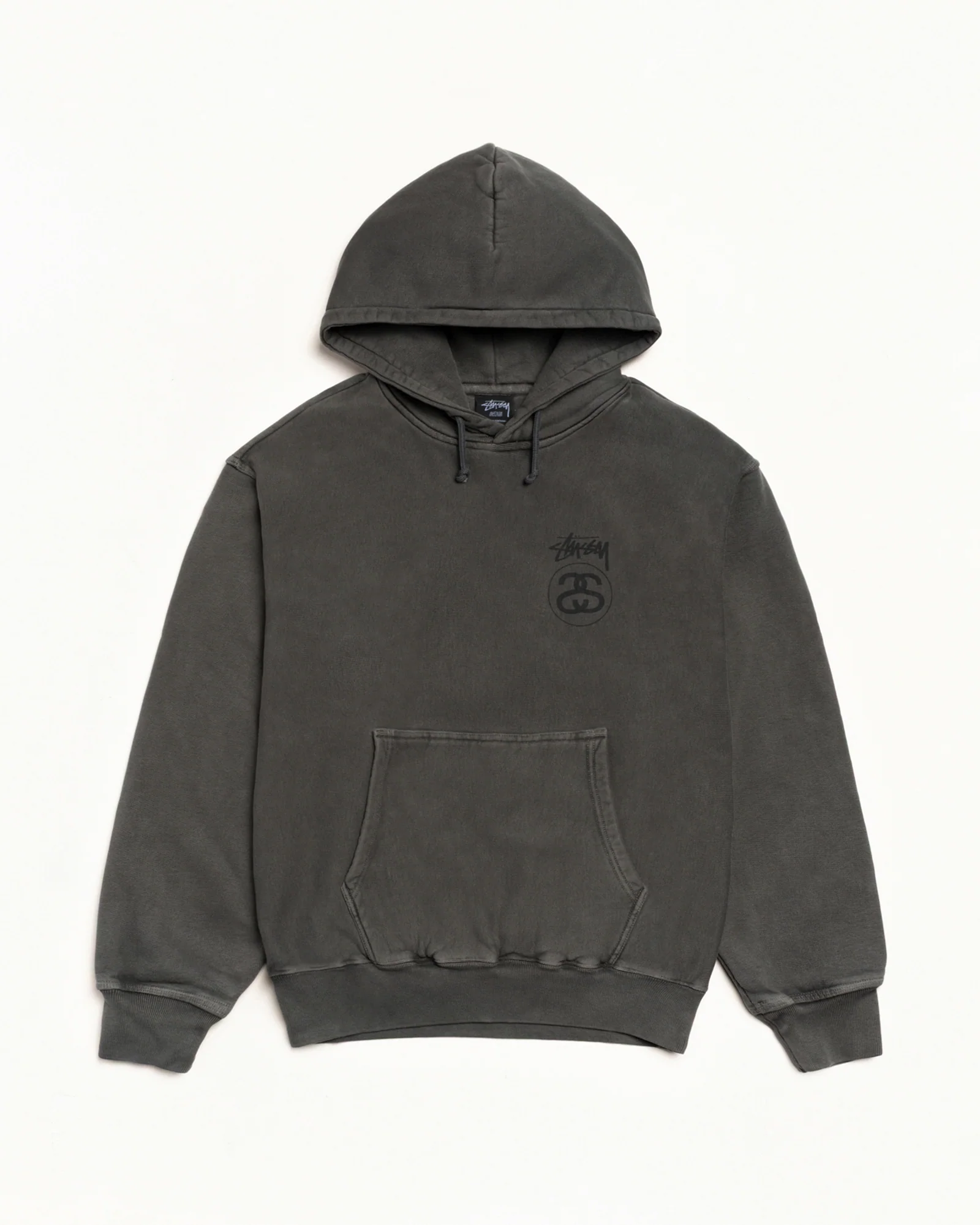 STOCK LINK HOODIE PIGMENT DYED