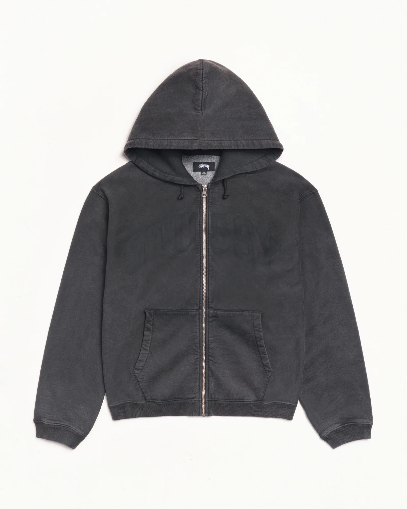 FADED GRAPHIC ZIP HOODIE