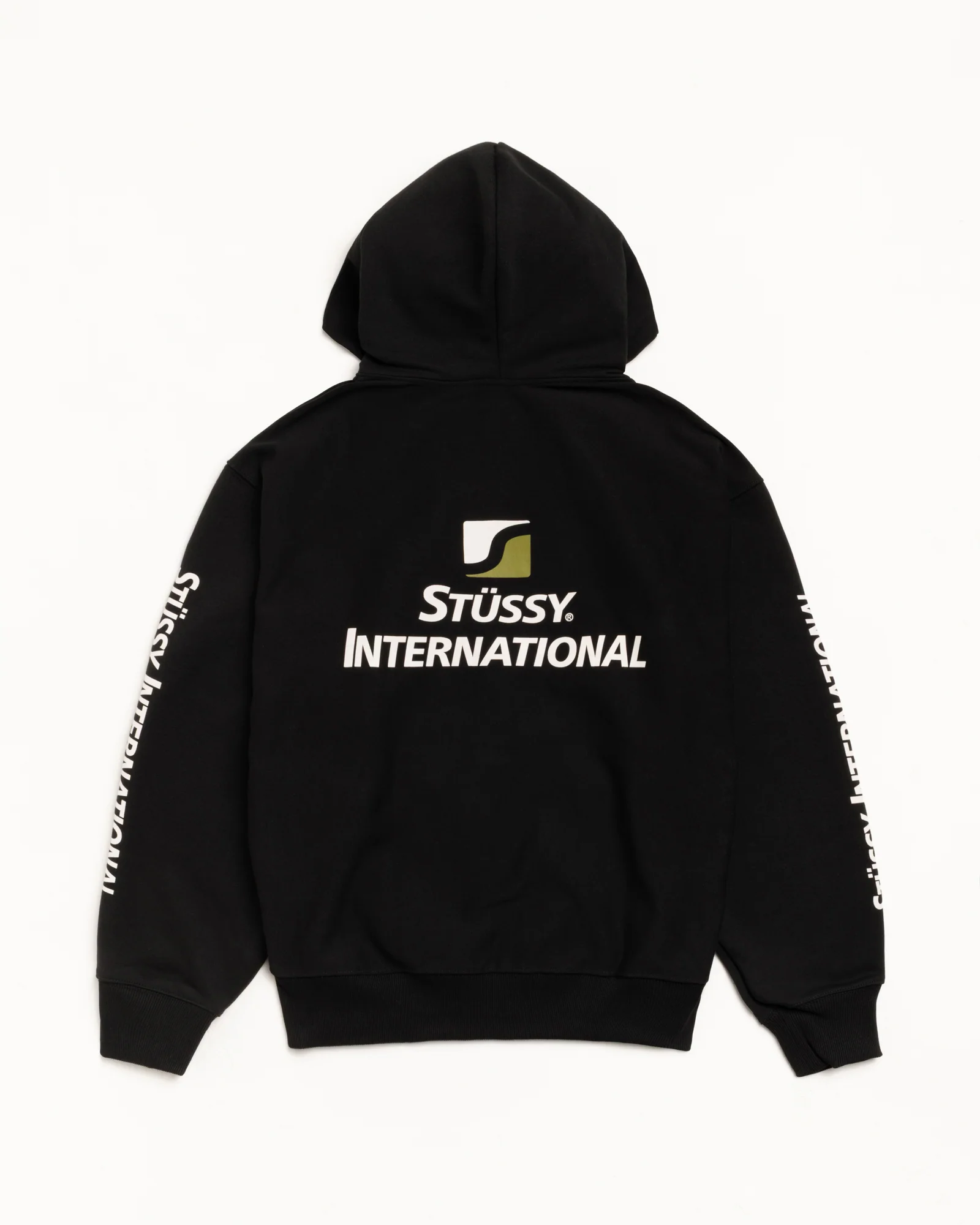 STÜSSY INTERNATIONAL ZIP HOODIE