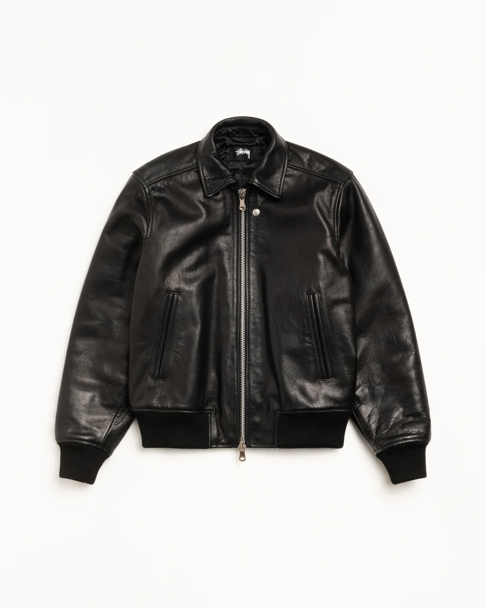 LEATHER FLIGHT JACKET