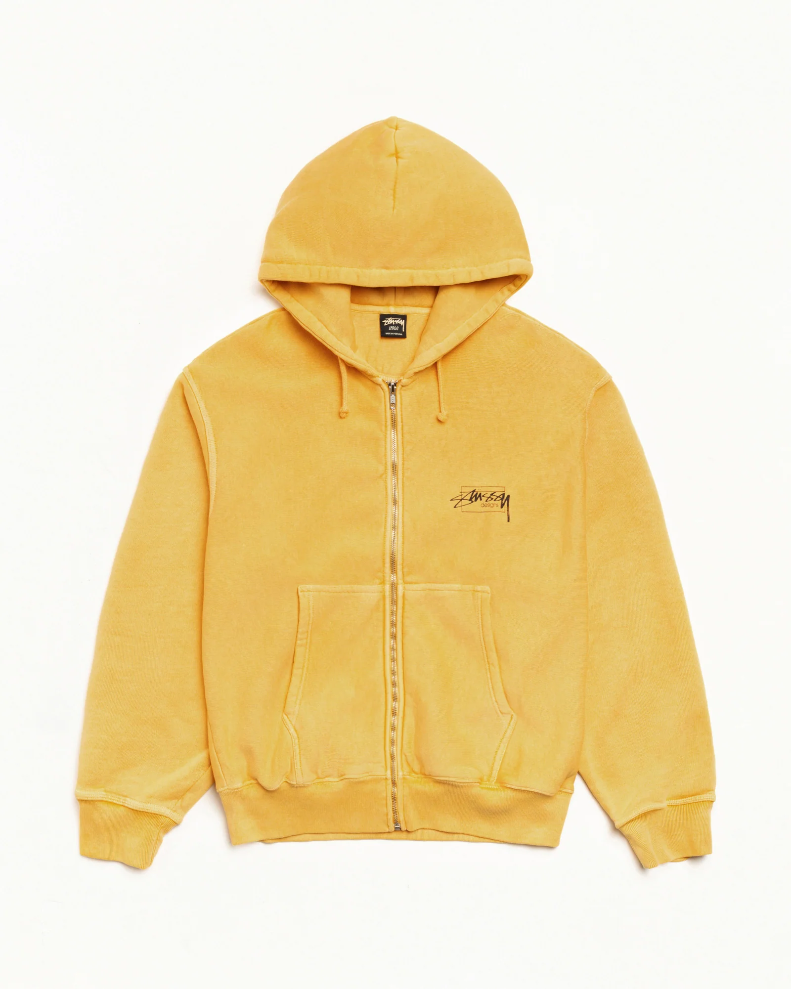 MODERN AGE ZIP HOODIE PIGMENT DYED