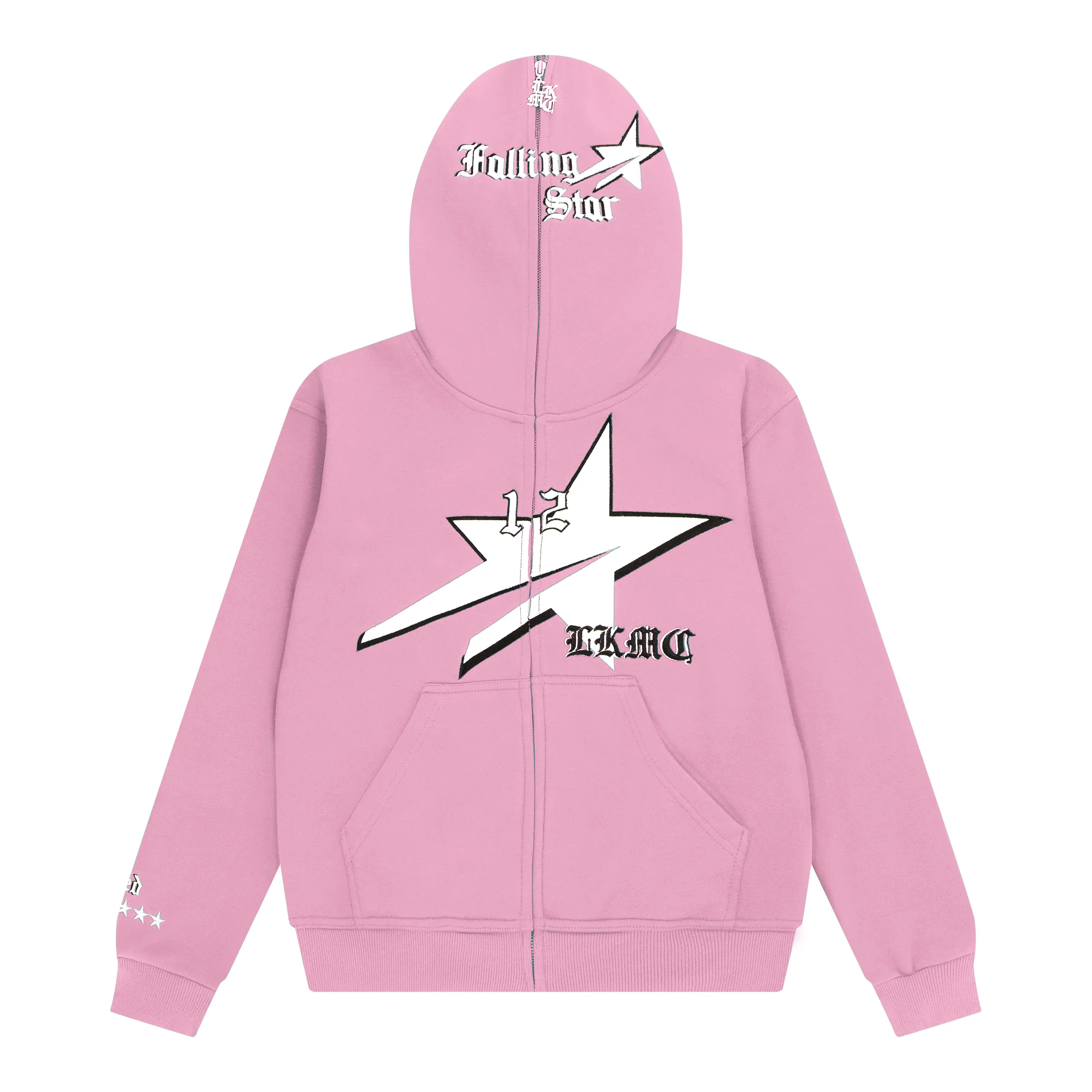 StarBoy Pink Full Zip Hoodie