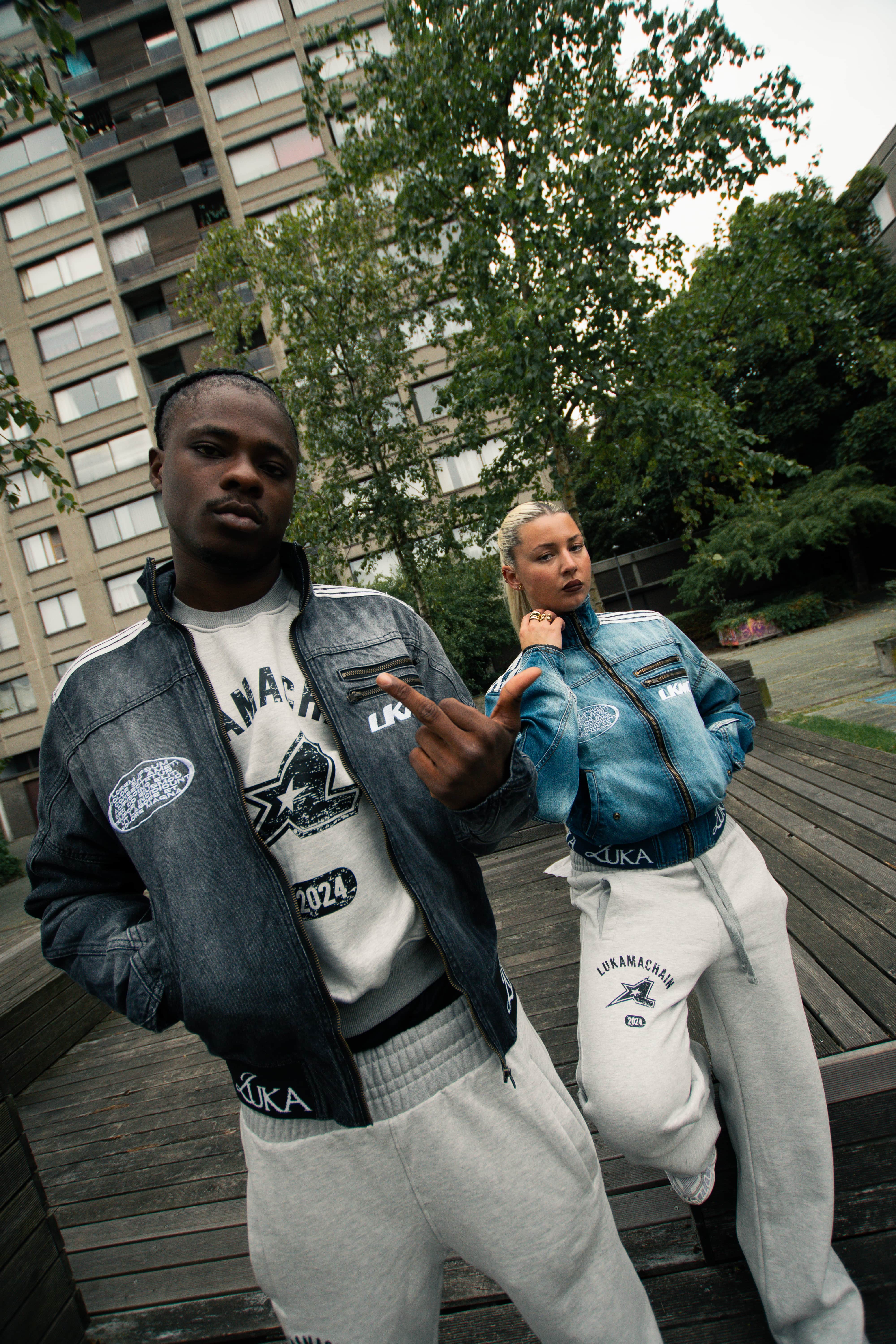 Jeans Jacket High School Black