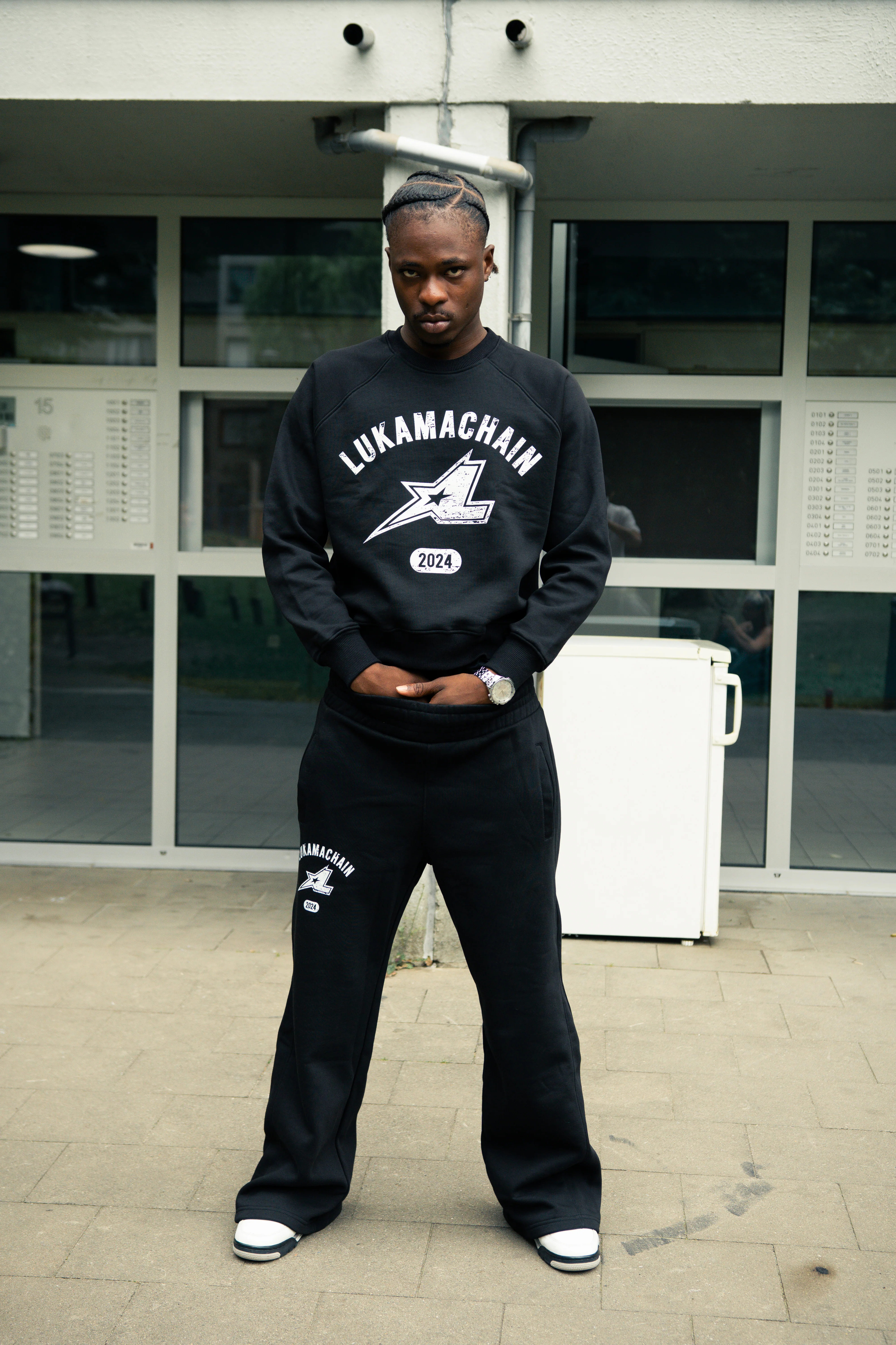 Crewneck High School black