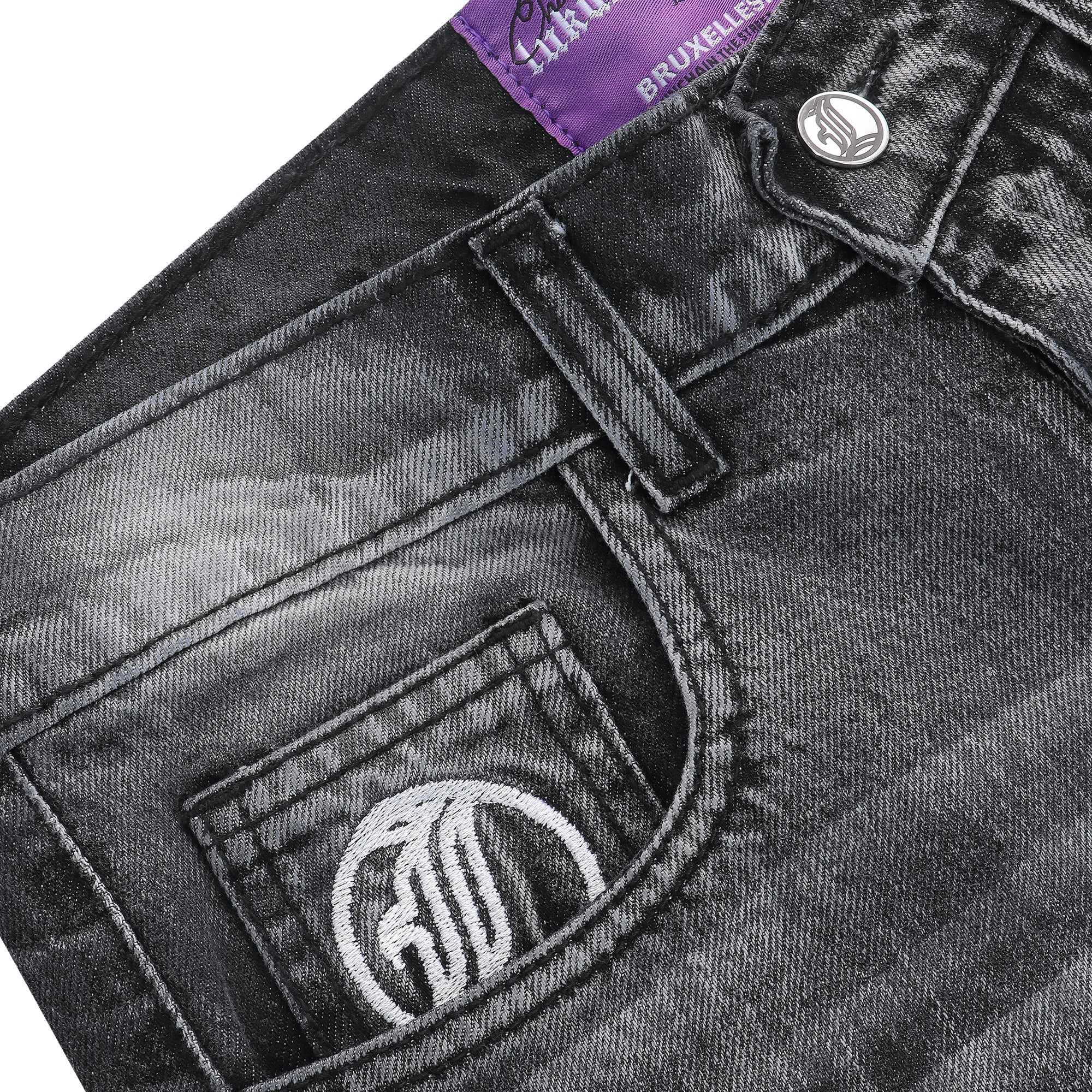 Flared Jeans Series - Gray