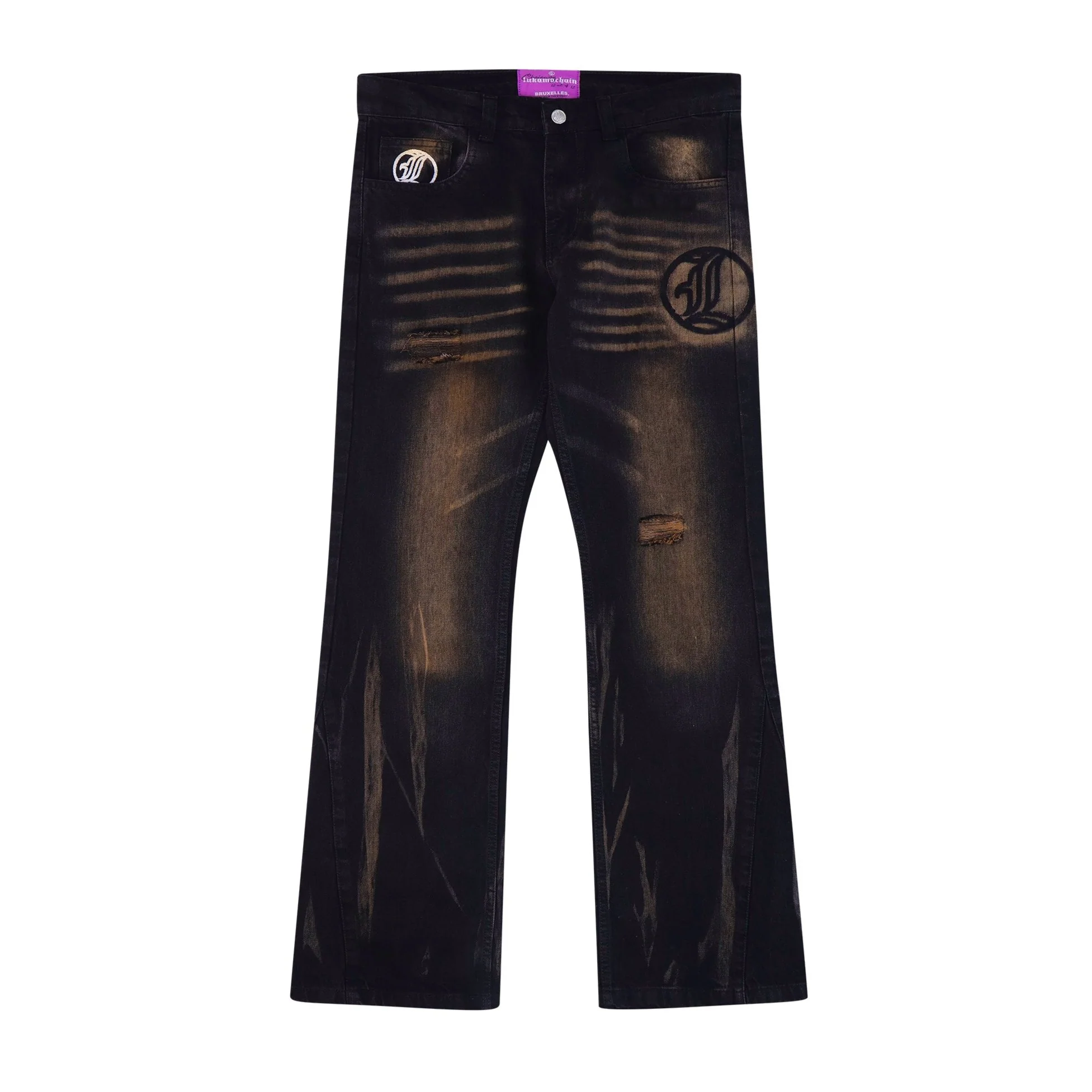 Flared Jeans Series - Copper