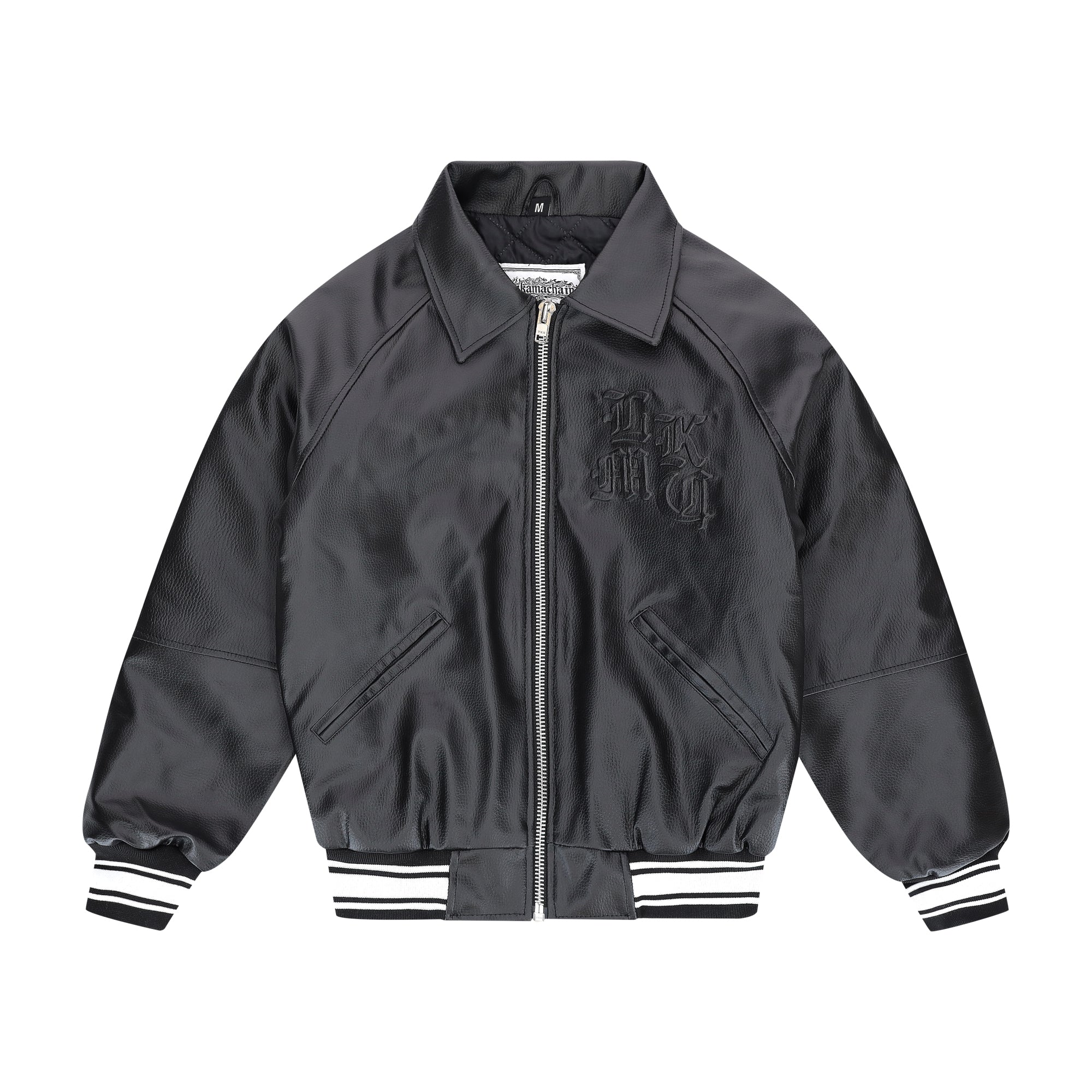 Leather Jacket High School Black