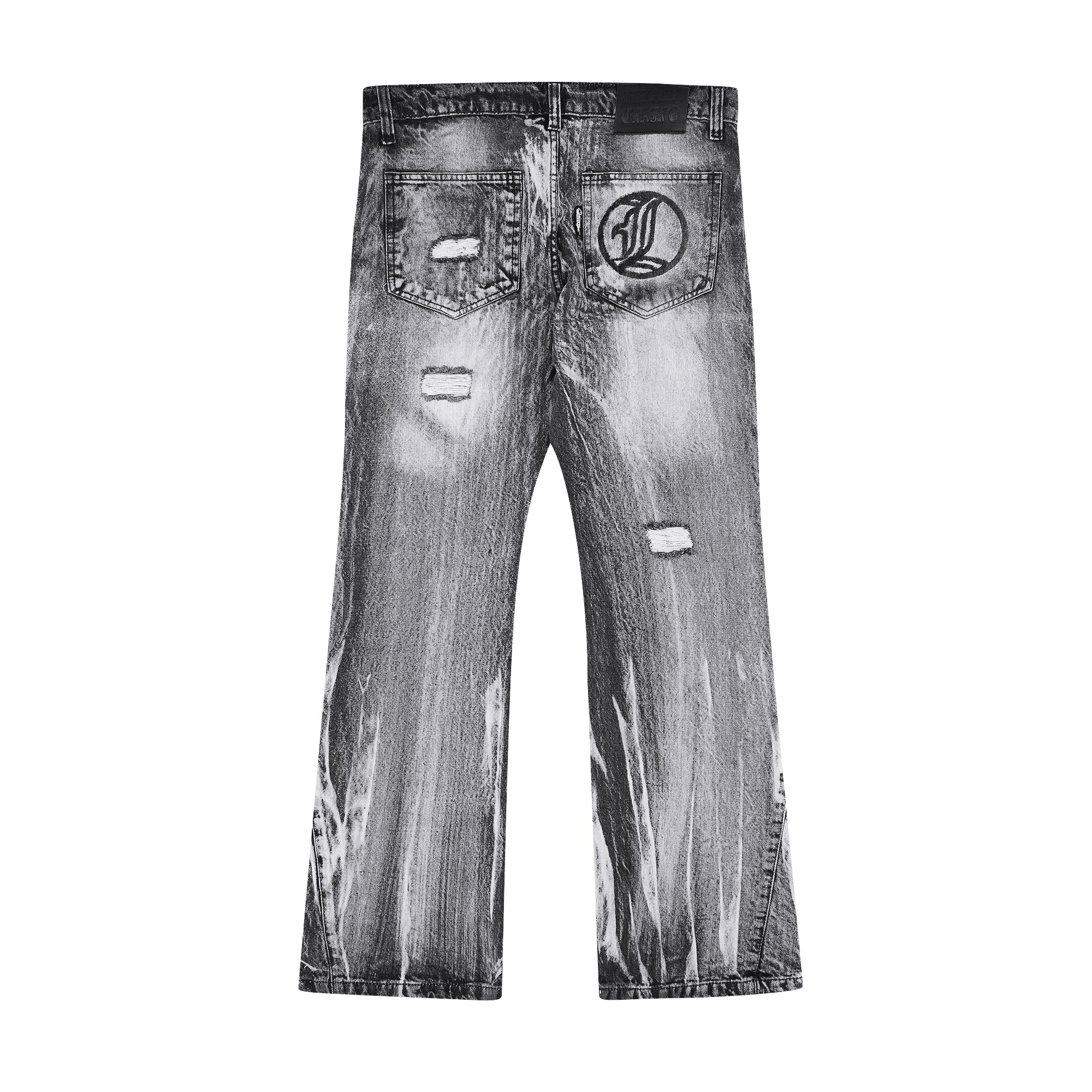 Flared Jeans Series - Gray