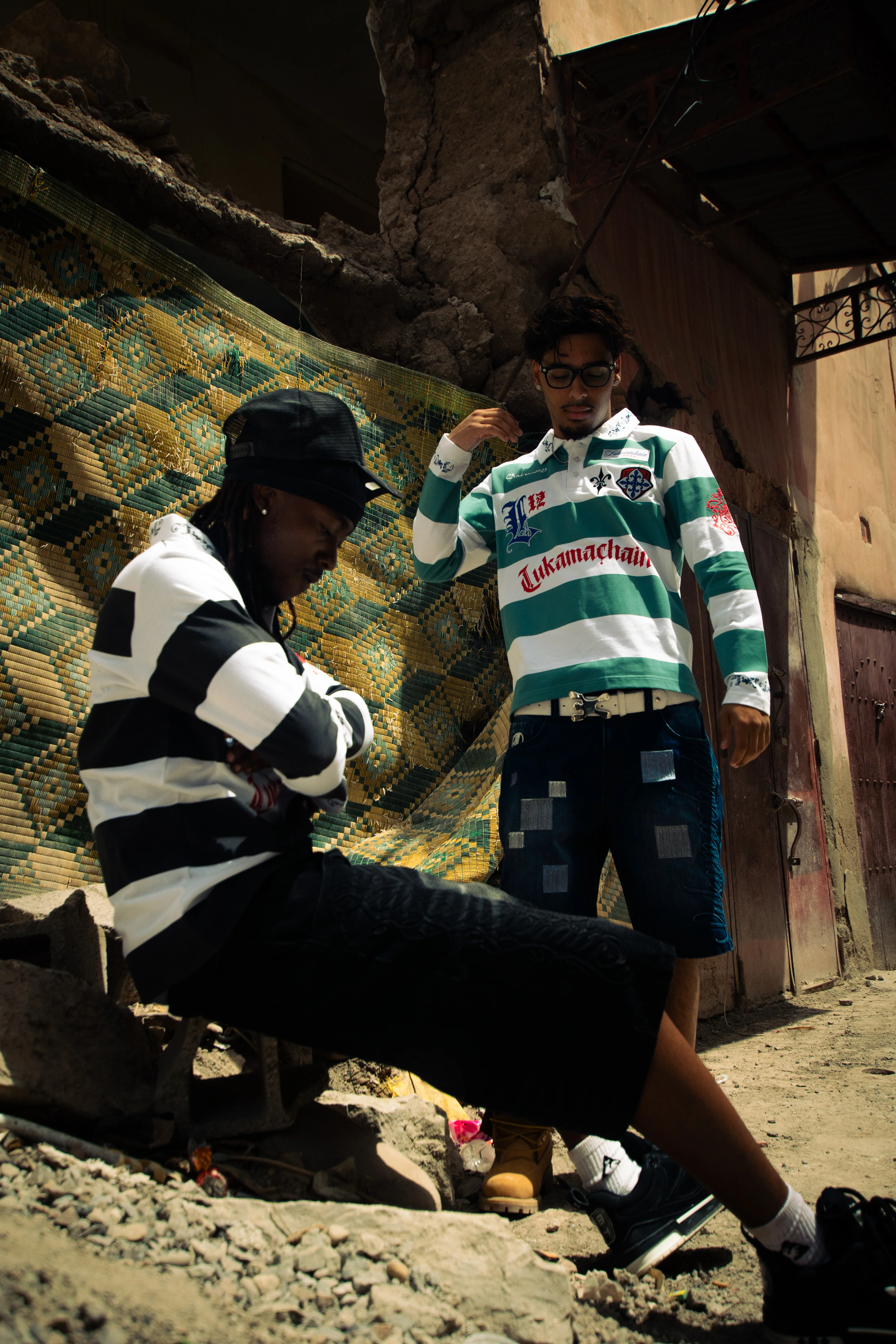 Long Sleeve Polo - High School Ocean Green