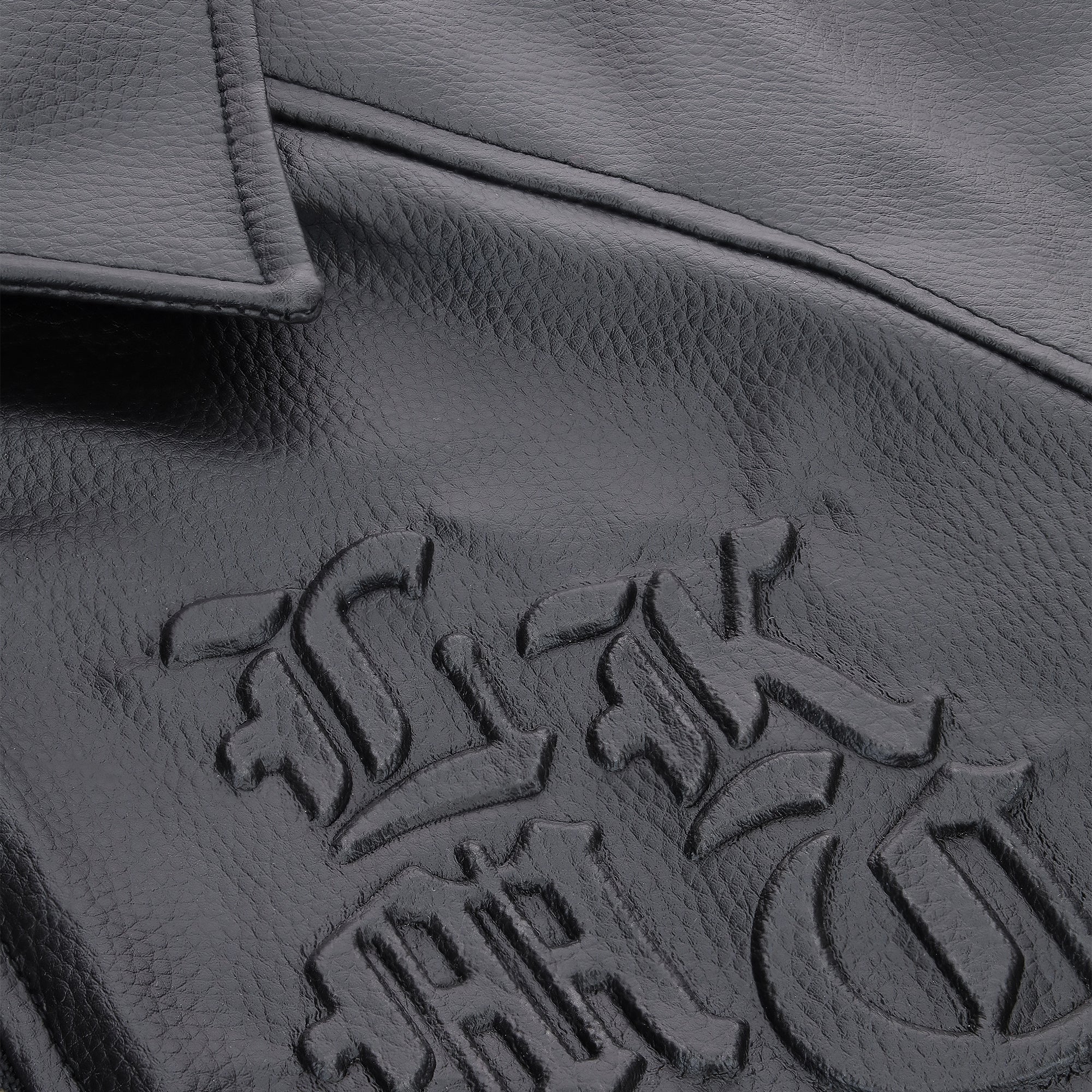 Leather Jacket High School Black