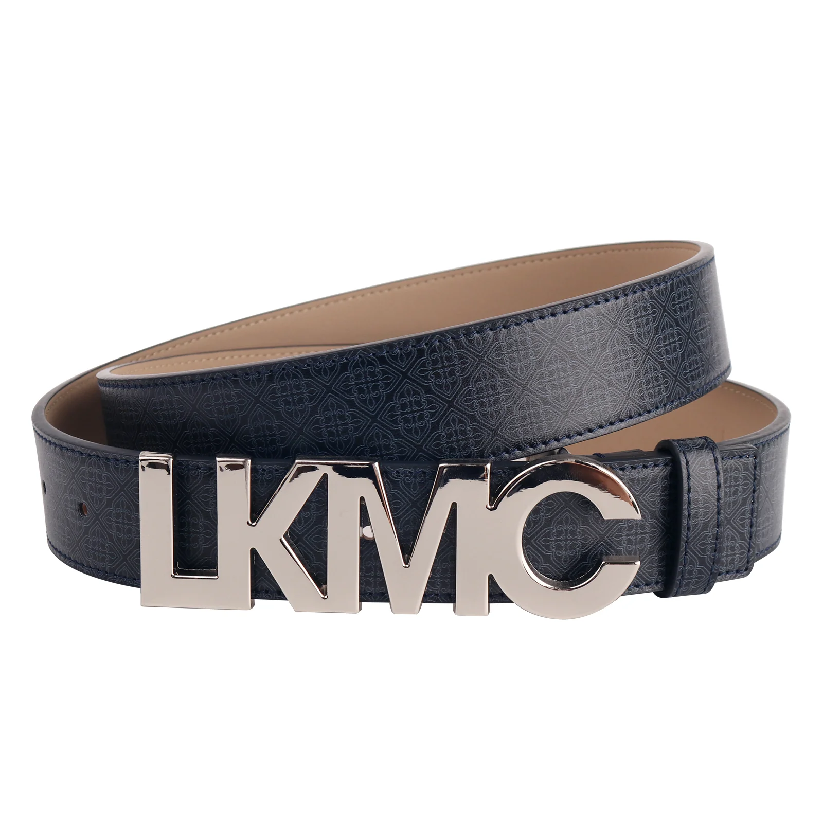 Buckle Logo Belt Black